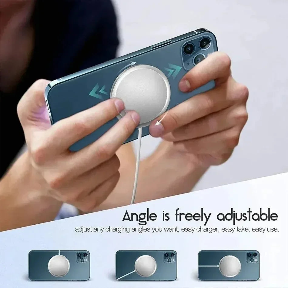 Chargeur rapide magnétique d'origine pour iPhone, appareil de charge sans fil pour iPhone 15, 14, 13, 11, 12 Pro Max, Mini USB C 8 Plus, Poly X XS MAX, Airpods