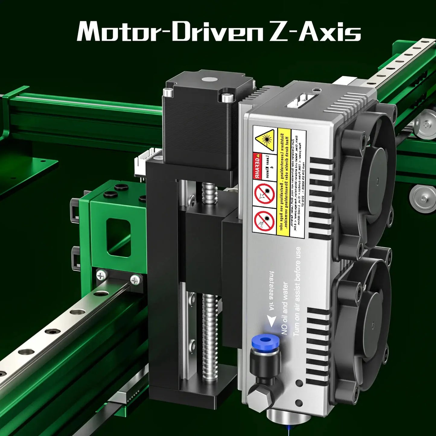 Machine ¨¤ d¨¦couper le bois avec contr?le sans fil GRBL, Max 4, E80 Laser, Dimensions injuste, 120W, CNC