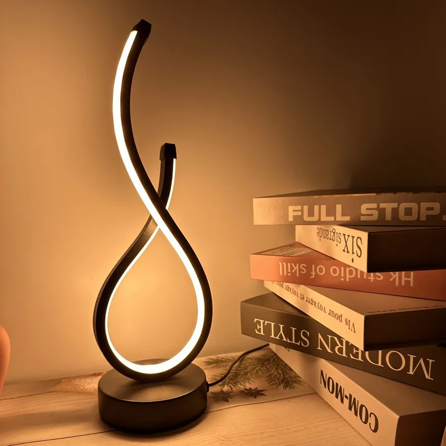 Lampe de table LED décorative créative, veilleuse pour chambre à coucher, restaurant, café, shoescent