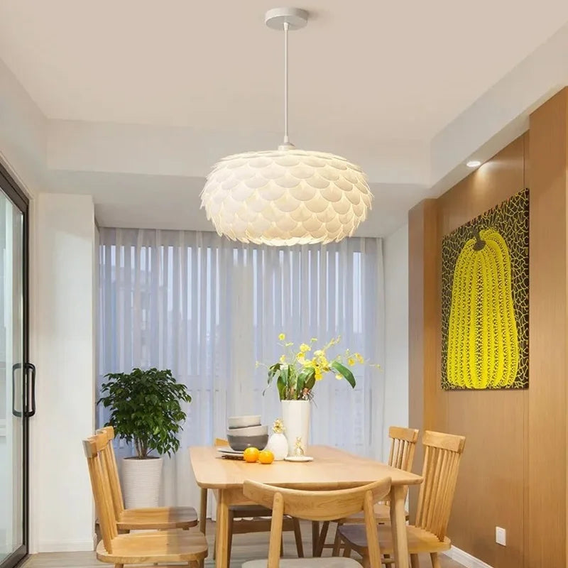 Plafonnier au Design Français Moderne, Luminaire Décoratif de Plafond, Idéal pour un Salon, une Chambre à Coucher ou une Salle à Manger, Nouveauté 2024