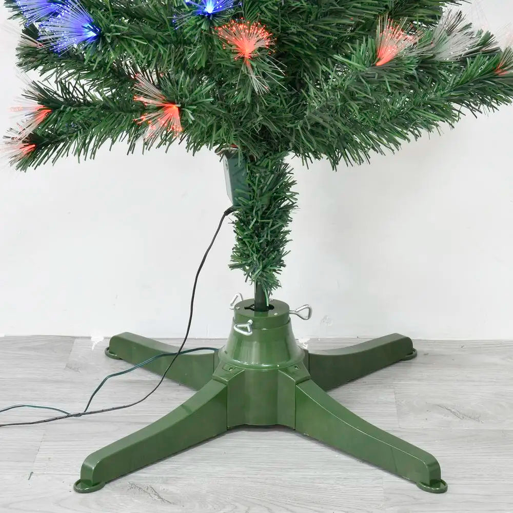 Support d'arbre de No?l ¹Èlectrique, base rotative r¹Èsistante ½Ç 360, support rotatif, d¹Ècoration d'arbre, nouvel an, 66CM EU