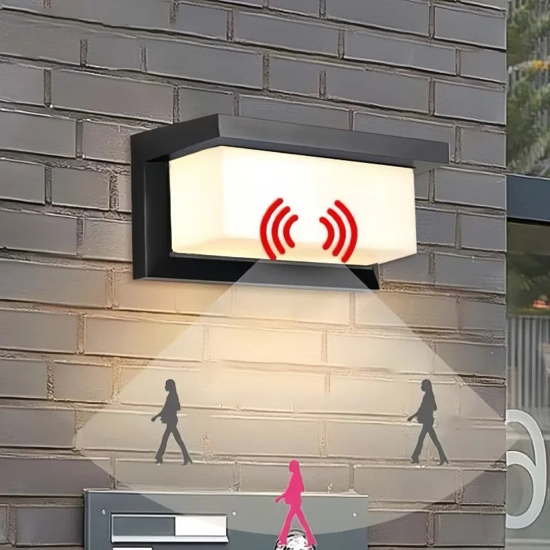 LED lumières extérieures capteur de mouvement applique murale extérieure étanche IP65 lampadaire extérieur applique lumières de jardin éclairage extérieur