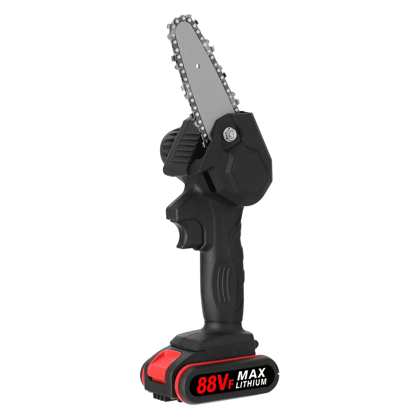S¹Ècateur ¹Èlectrique sans fil, moteur sans balais, moteur ½Ç brosse de 4 pouces, ensemble de tron?onneuse, outil de travail de calcul, mini tron?onneuse, outil de jardin, 88VF