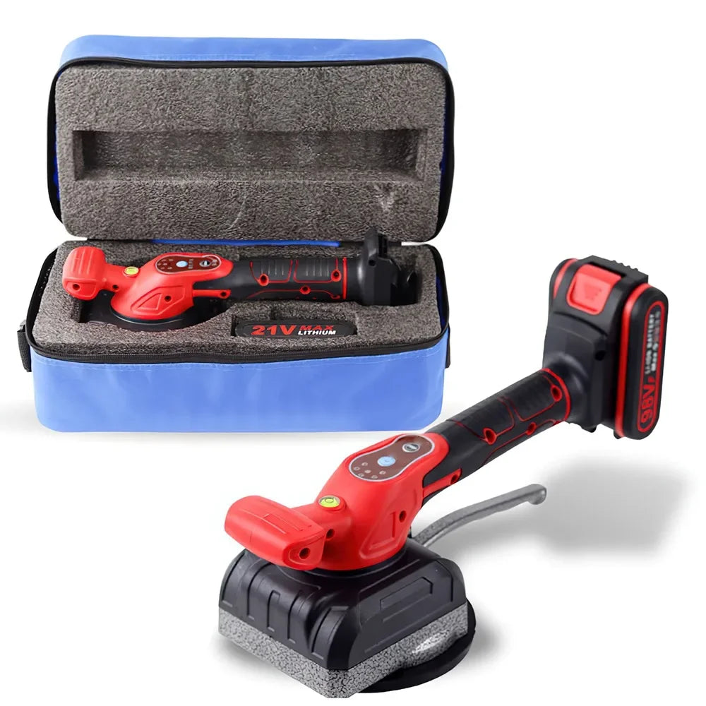 Machine ½Ç Carrelage avec Ventouse Vibrante, Outils ¹Èlectriques pour Wickes, Batterie 21V, 5 Vitesses, 200kg