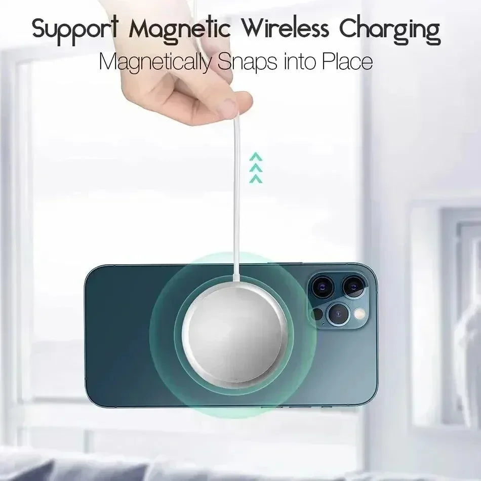 Chargeur rapide magnétique d'origine pour iPhone, appareil de charge sans fil pour iPhone 15, 14, 13, 11, 12 Pro Max, Mini USB C 8 Plus, Poly X XS MAX, Airpods