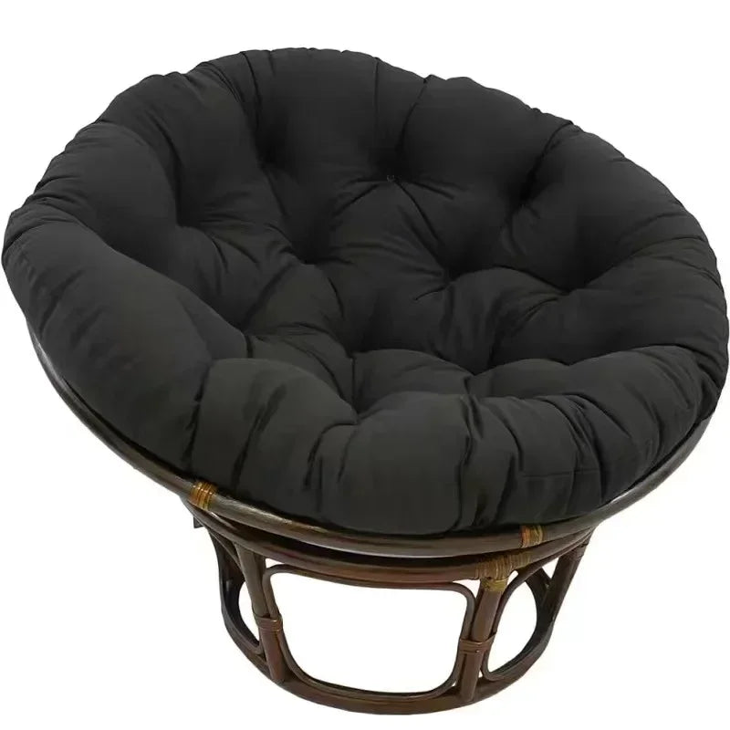 Coussin hypoth¹Ècaire ami Pouf Rond, Heart de Sol, Siõ¹ge de Jardin, Coussin de Canap¹È, Maison, 60cm, noir S9