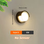 Mur LED lampe éclairage Radar capteur de mouvement AC85-265V 6/12W blanc chaud blanc froid adapté à la décoration intérieure extérieure de la maison