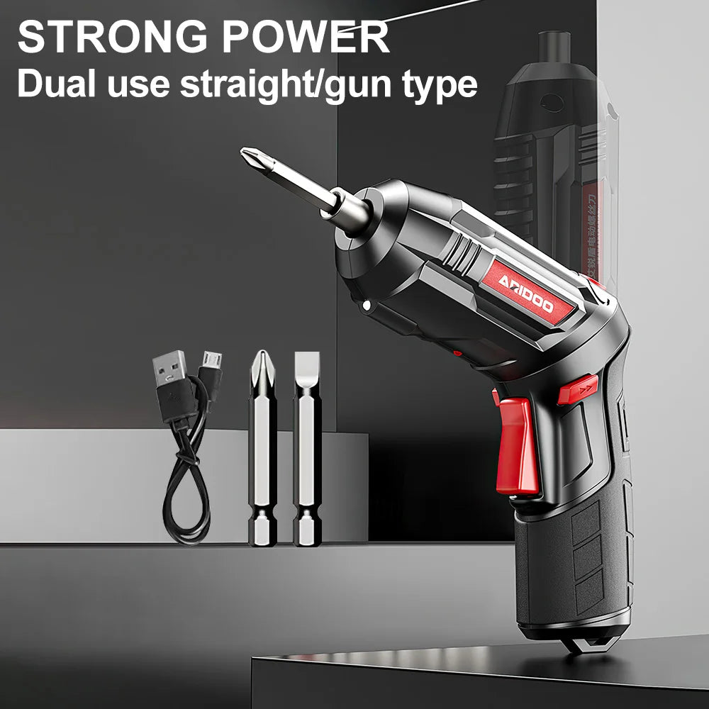 Mini tournevis ¹Èlectrique sans fil 7.8VF, perceuse sans fil, usage domestique, batterie aste, trousse ½Ç outils ¹Èlectriques