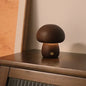 Lampe LED en forme de champignon mignon, lampe de chevet en bois avec interrupteur tactile, décoration de salle, lampe champignon environnementale de haut niveau