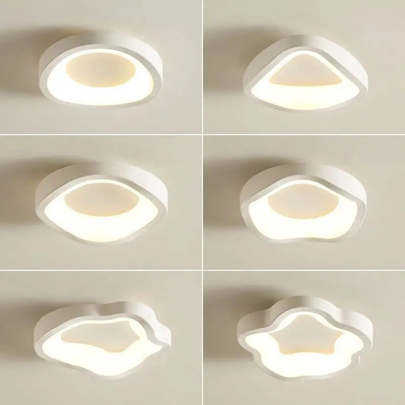 Plafonnier LED nordique pour salon salle à manger chambre allée vestiaire balcon plafond lustre décor intérieur luminaires