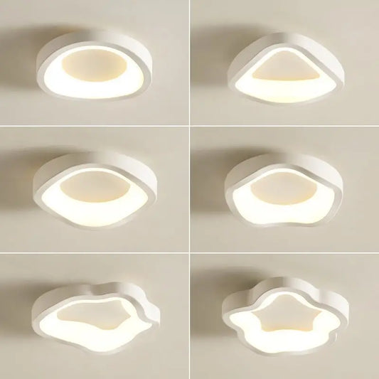 Plafonnier LED nordique pour salon salle à manger chambre allée vestiaire balcon plafond lustre décor intérieur luminaires