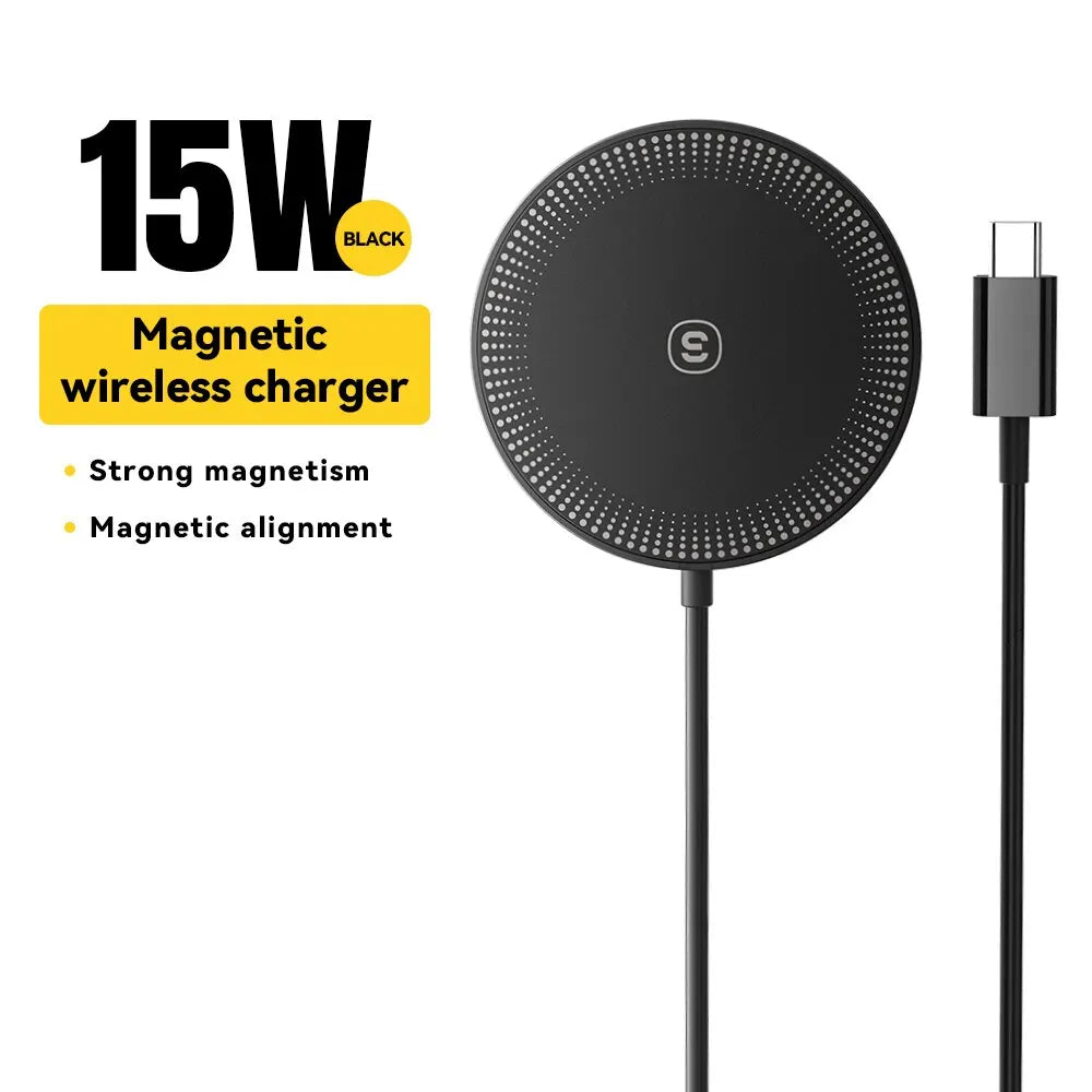 Essager-Chargeurs sans fil Qi magnétiques, charge rapide PD, adaptateur de coussin Xiaomi, 15W, iPhone 14, 13, 12 Pro Max