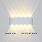 Mur LED lampe extérieure étanche IP65 cour applique murale 2W 4W 6W 8W 12W lumières de jardin en aluminium chambre salon escaliers éclairage
