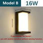 LED applique murale extérieure applique capteur de mouvement 85-265V 16W10W étanche moderne intérieur maison balcon chemin porche jardin décoration