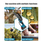 Scie ½Ç cha?ne ¹Èlectrique portable , scie ½Ç cha?ne, coupe-bois, ¹Èlagage, outil ¹Èlectrique de jardin, compatible avec la batterie Makita, 3000W, 6 pouces