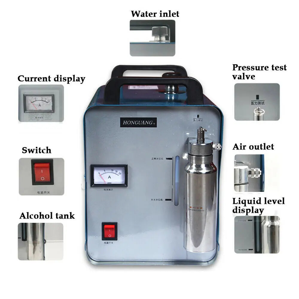 Machine de polissage acrylique, g¹Èn¹Èrateur de flamme ½Ç gaz H00, polisseuse ½Ç oxygõ¹ne et hydrogõ¹ne, machine ½Ç souder ½Ç l'eau, H160, 75L