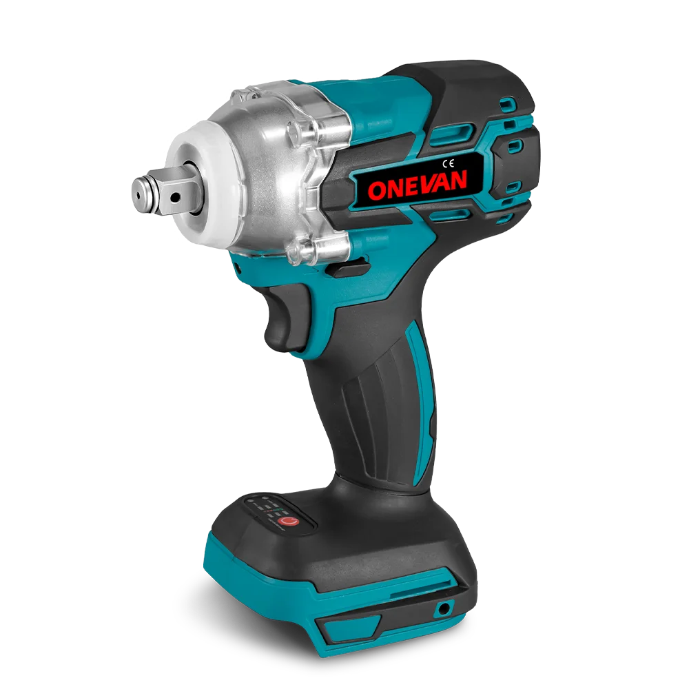 Tournevis ¹Èlectrique Sans Fil 520N.M cle a choc, visseuse sans fil,Outil de R¹Èparation de Voiture pour Batterie makita 18v outils, 1/2 Pouces
