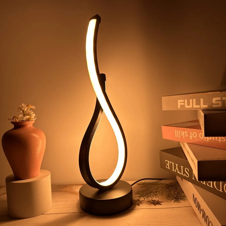 Lampe de table LED décorative créative, veilleuse pour chambre à coucher, restaurant, café, shoescent