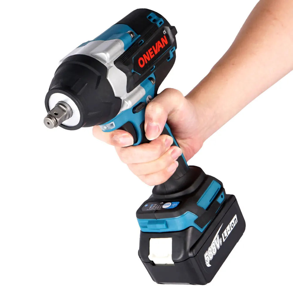 Tournevis ¹Èlectrique sans balais pour batterie Makita 18V, outils ¹Èlectriques sans fil, couple de 1800N.M, 1/2 pouces