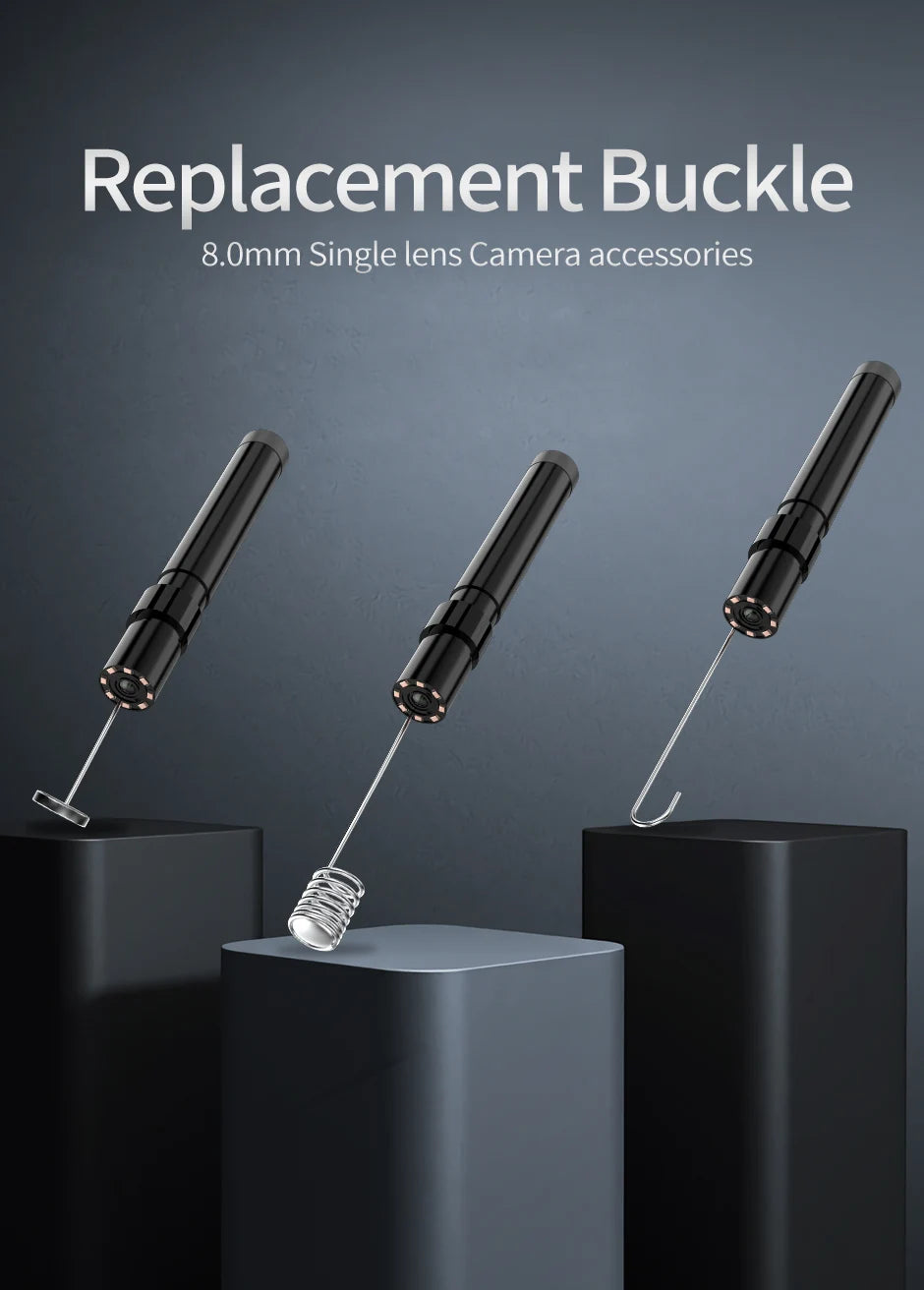 Cam¨¦ra endoscope num¨¦rique HD, endoscope industriel, ¨¦tanche IP67, inspection des ¨¦gouts, outils de m¨¦canicien