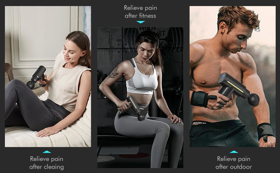 Vibromasseur musculaire pour tissus profonds, odorde massage, Fascia pour instituts oto, marron