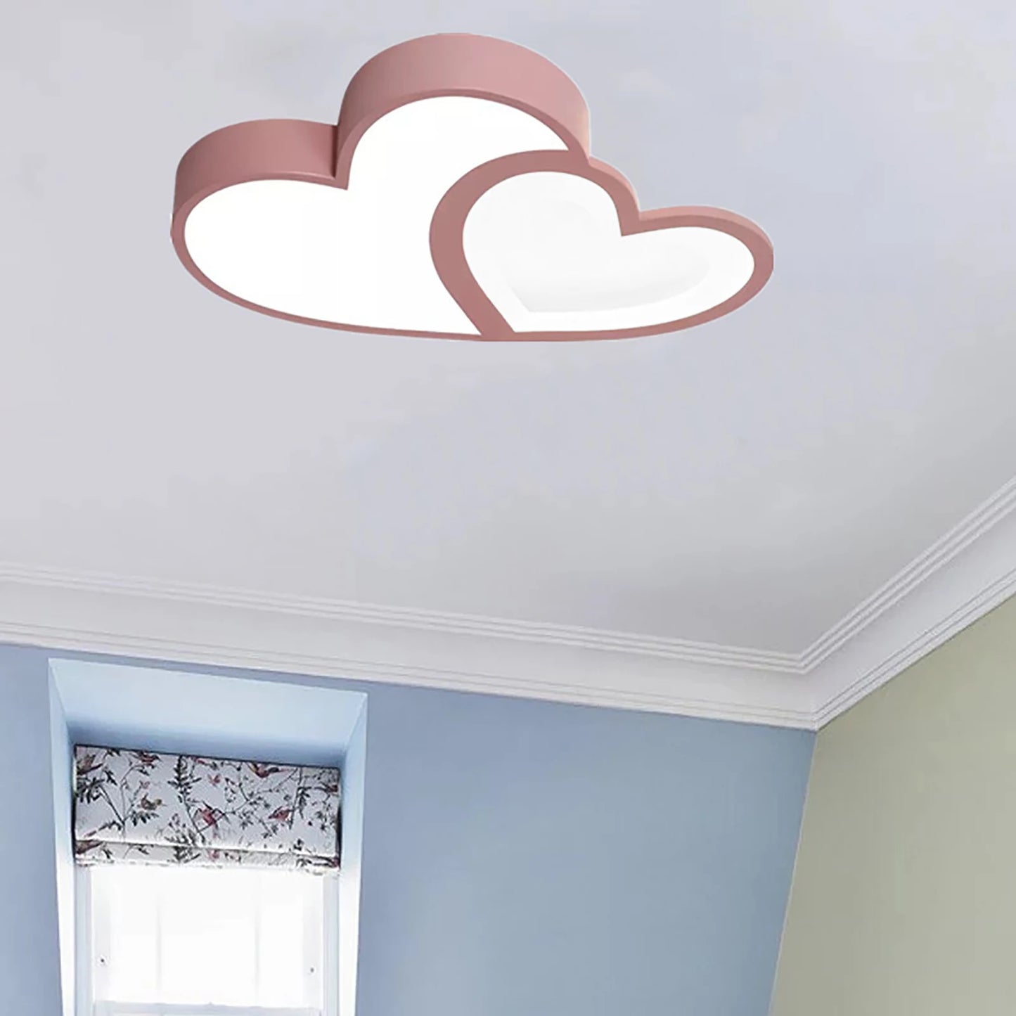 Plafonnier LED ¨¤ Gradation pour Chambre d'Enfant Gar?on et Fille, Luminaire D¨¦coratif de Plafond avec ¨¦toiles