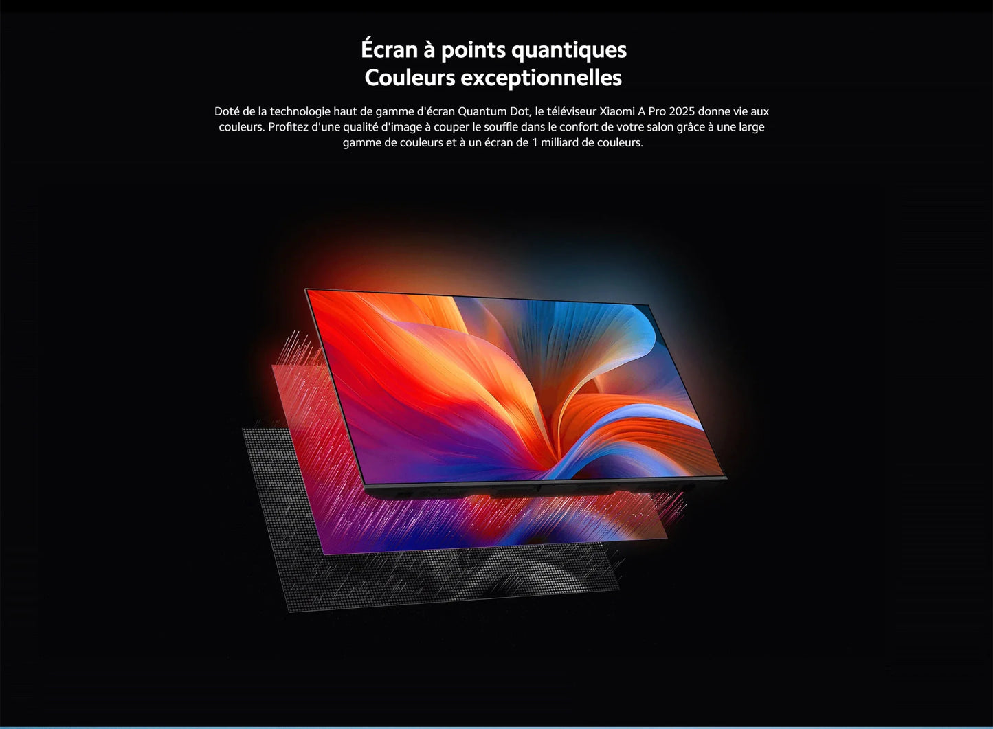 TV A Pro 43 2025 | ¨¦cran QLED 4K lumineux aux couleurs pr¨¦cises, Finition m¨¦tallique haut de gamme avec cadre ultra-fin, Son immersif avec Dolby Audio?