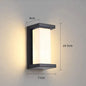 LED lumières extérieures capteur de mouvement applique murale extérieure étanche IP65 lampadaire extérieur applique lumières de jardin éclairage extérieur