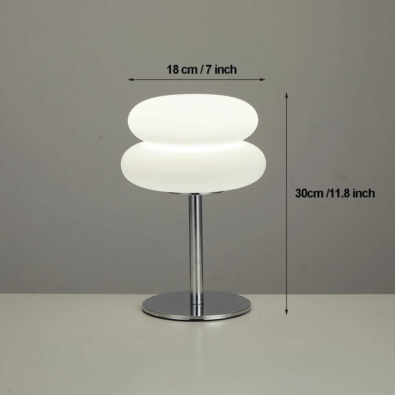 Lampe de chevet de chambre à coucher, lampe de table de style crémeux, prise USB, gradation tricolore, lumière d'ambiance pour salon et étude