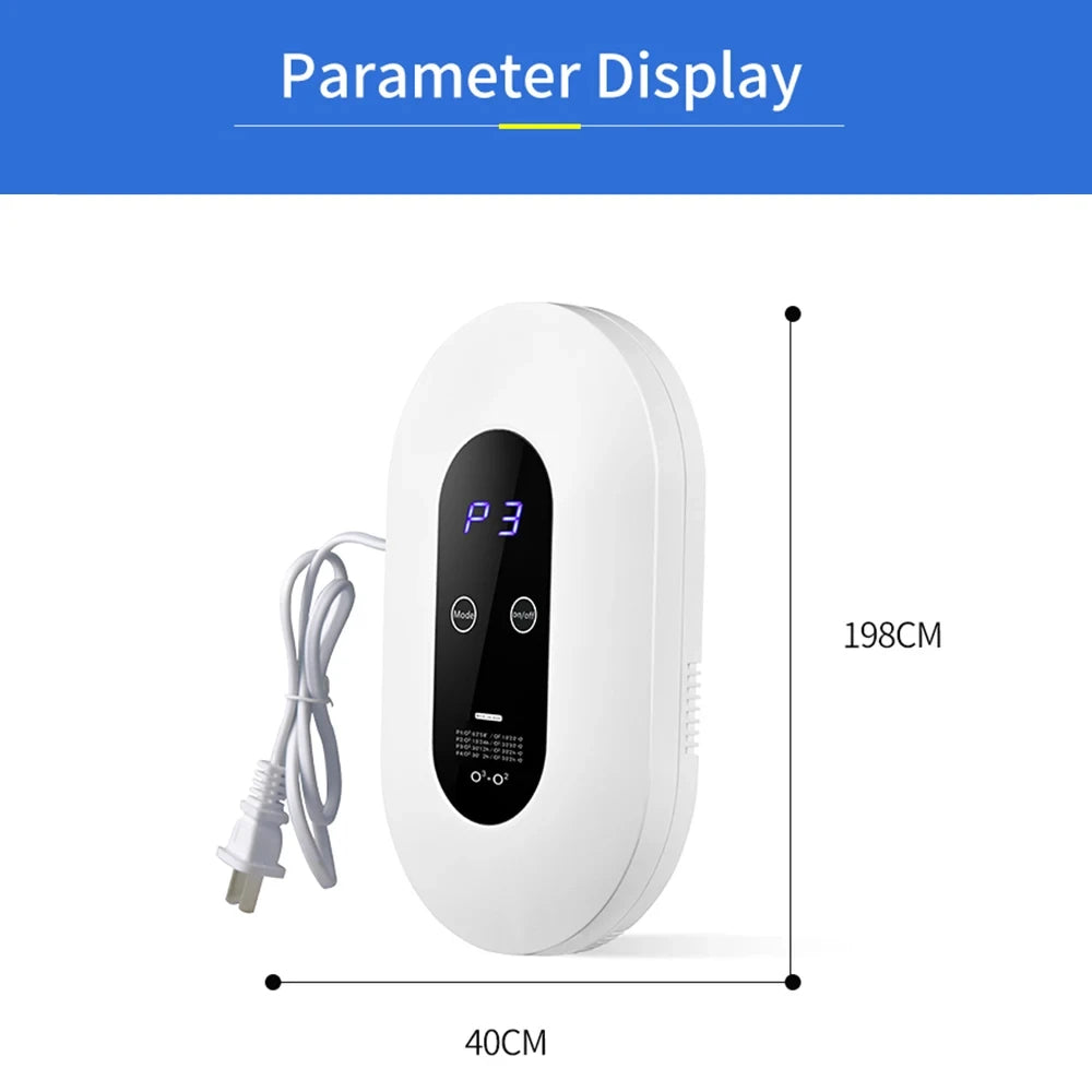 Purificateur d'air ½Ç ions n¹Ègatifs, g¹Èn¹Èrateur d'ozone, arabiser, d¹Èsodorisant intelligent au formald¹Èhyde, d¹Èsodorisant de cuisine et de toilettes, d¹Èsodorisant de chambre pour animaux de compagnie