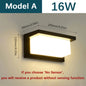 LED applique murale extérieure applique capteur de mouvement 85-265V 16W10W étanche moderne intérieur maison balcon chemin porche jardin décoration