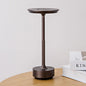 Lampe décorative Simple en alliage d'aluminium, veilleuse LED à intensité variable infinie, lampe de bureau tactile rétro Portable et Rechargeable