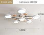Plafonnier LED au design moderne, disponible dans 3 couleurs différentes, luminaire décoratif d'intérieur, idéal pour un salon, une chambre à coucher, un hôtel ou une salle d'étude