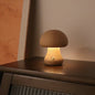 Lampe LED en forme de champignon mignon, lampe de chevet en bois avec interrupteur tactile, décoration de salle, lampe champignon environnementale de haut niveau