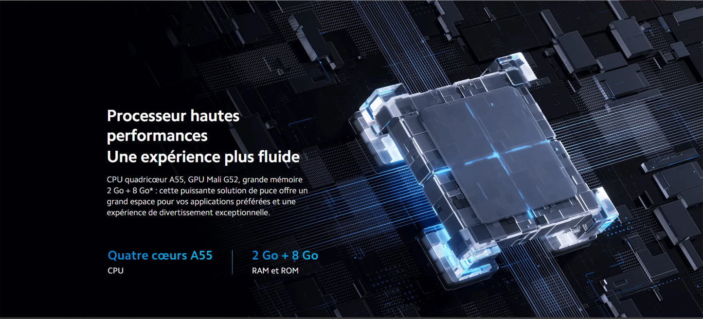 TV A Pro 43 2025 | Écran QLED 4K lumineux aux couleurs précises, Finition métallique haut de gamme avec cadre ultra-fin, Son immersif avec Dolby Audio™