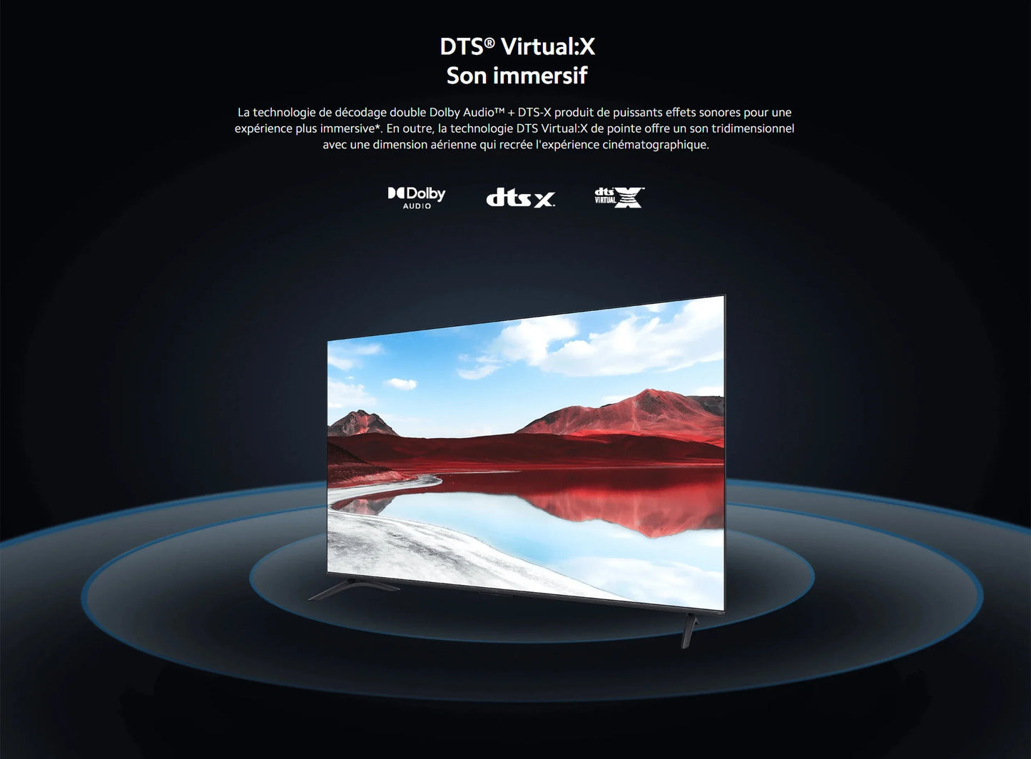 TV A Pro 43 2025 | ¨¦cran QLED 4K lumineux aux couleurs pr¨¦cises, Finition m¨¦tallique haut de gamme avec cadre ultra-fin, Son immersif avec Dolby Audio?