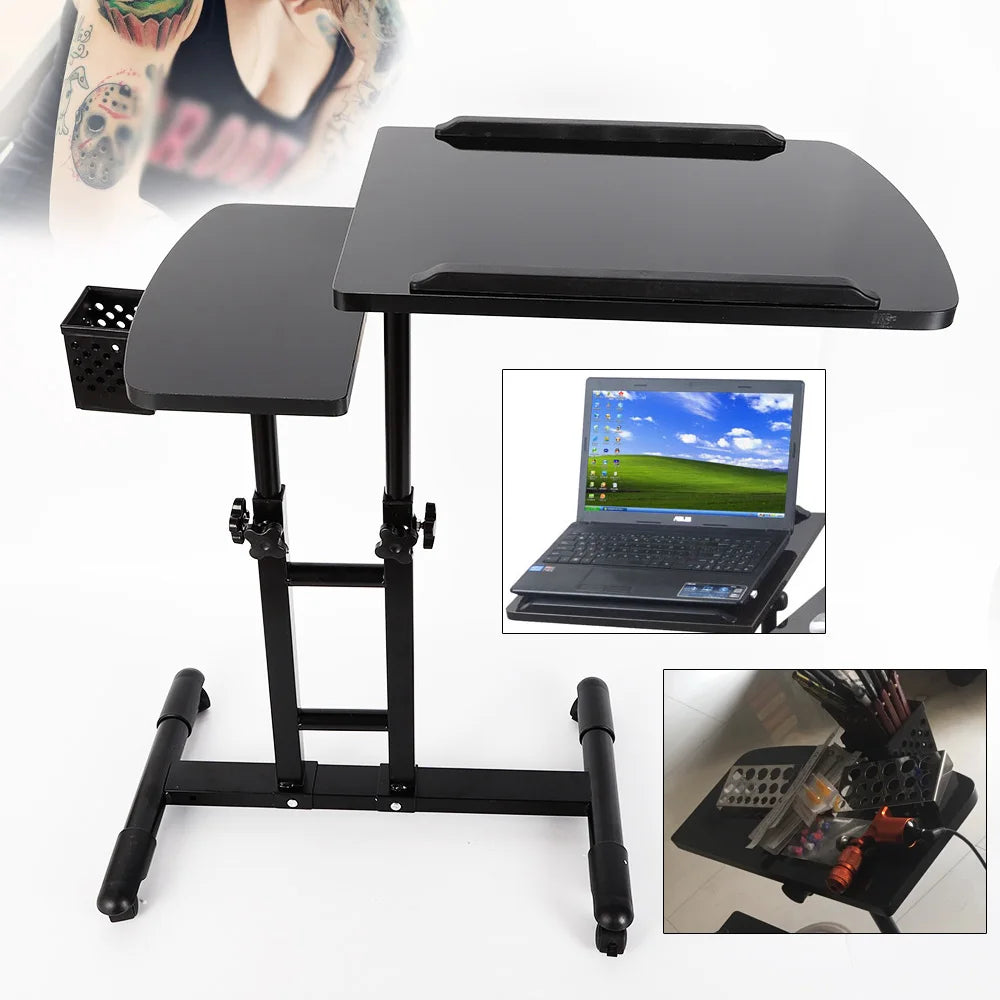 ¹Ètabli de tatouage r¹Èglable, poste de travail roulant, fournitures d'¹Èquipement de dessin, table de bureau