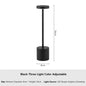 Lampe de Table LED Rechargeable à Capteur Tactile Simple, 3 Couleurs Réglables, Lumière Ambiante Créative de oral et, Décor de Bar et de Chambre