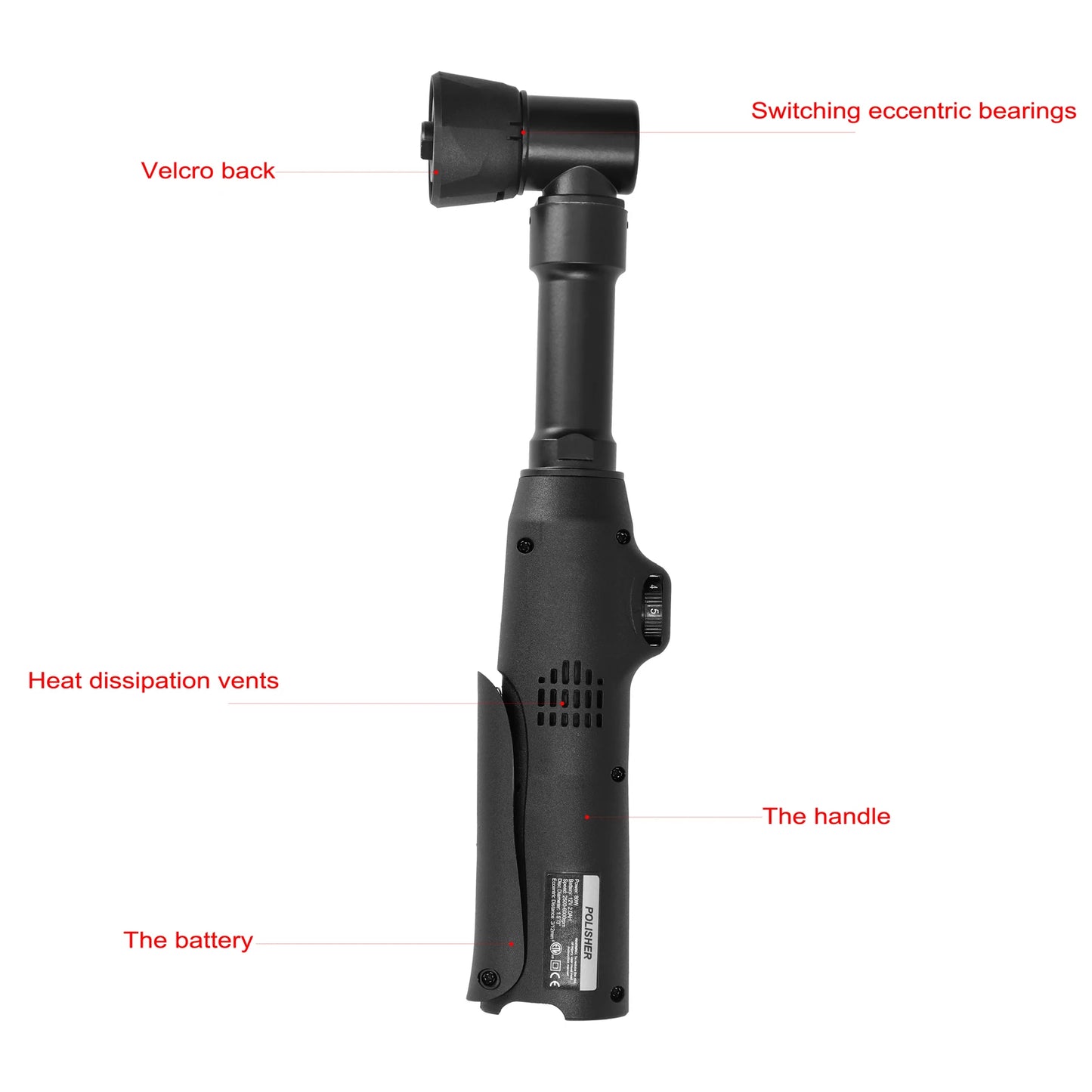 Mini Polisseuse ¹Èlectrique Portable pour Voiture, Kit de Machine ½Ç Polir et ½Ç Cirer, Rechargeable