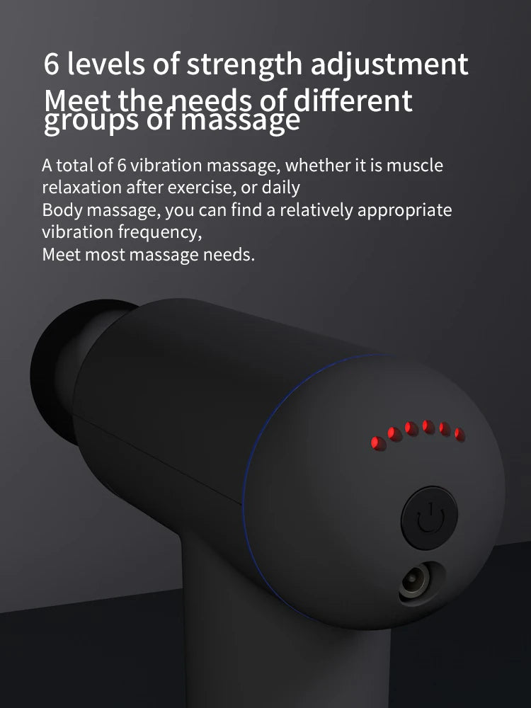 Pistolet de massage ¹Èlectrique pour fascial, masseur musculaire profond, corps, cou, exercice de relaxation, instituts