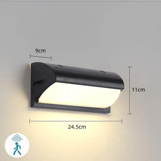 LED lumières extérieures capteur de mouvement applique murale extérieure étanche IP65 lampadaire extérieur applique lumières de jardin éclairage extérieur