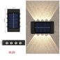 Solaire LED lumière extérieure éclairage solaire capteur lampe lampadaires extérieur jardin décoration guirlande étanche solaire applique murale