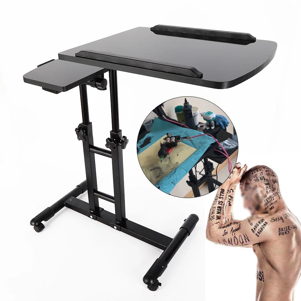 ¹Ètabli de tatouage r¹Èglable, poste de travail roulant, fournitures d'¹Èquipement de dessin, table de bureau