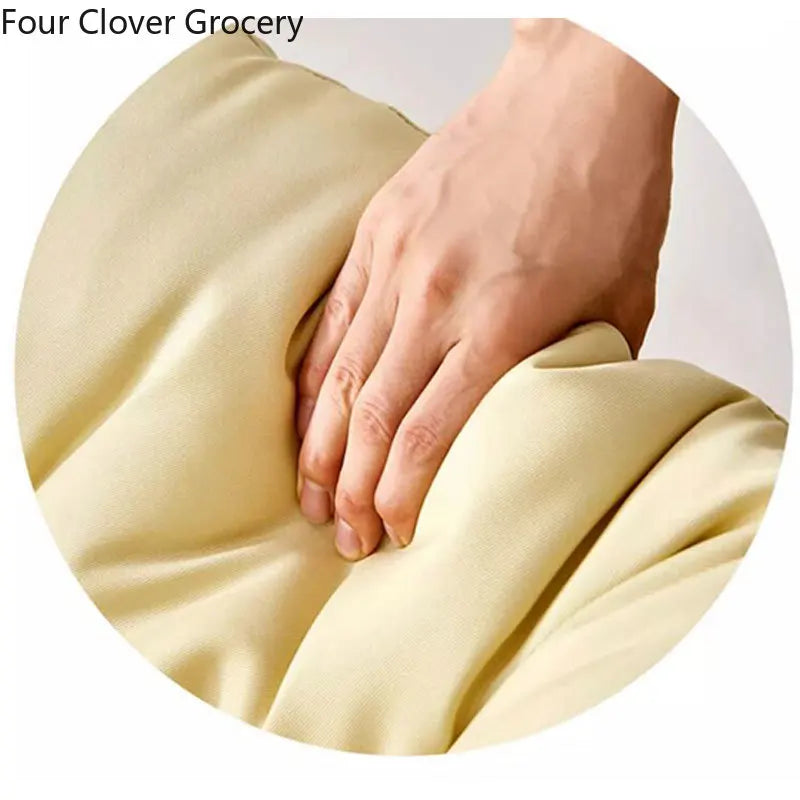 Siõ¹ge de panier de balan?oire en rotin, coussin de remplissage rond, coussin de chaise, panier de jardin, canap¹È relaxant int¹Èrieur et ext¹Èrieur, nouveau, 50x50cm only cushion, marron
