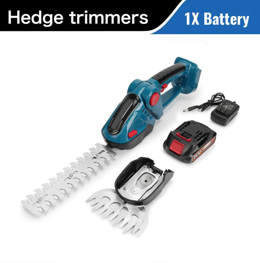 Taille-haie ¹Èlectrique sans fil aste, 2 en 1, d¹Ètermination du d¹Èsherbage, s¹Ècateur, tondeuse ½Ç liban, outil de jardin pour Makita, batterie 18V