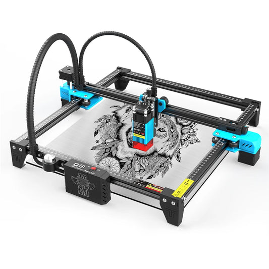 Laser Graveur TTS-10Pro Gravure Machine De Découpe Bois Outil Métal Acrylique CNC Gravure Gravure Support WIFI 40W