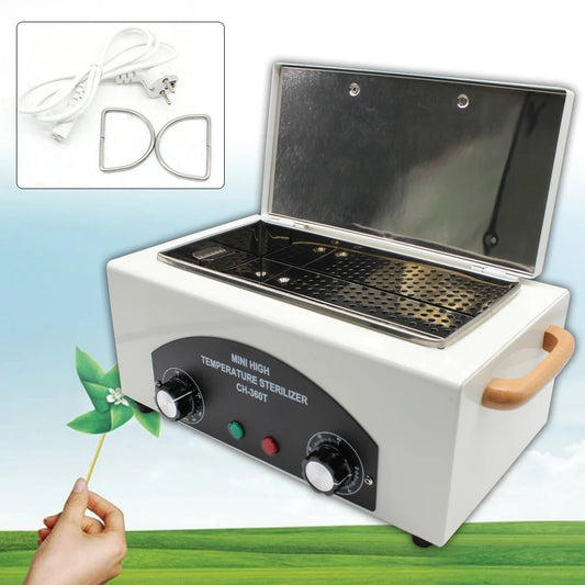 Unit¨¦ de st¨¦rilisation ¨¤ air chaud pour salon de manucure et tatouage, armoire de st¨¦rilisation ¨¤ haute pression avec minuterie, 300W