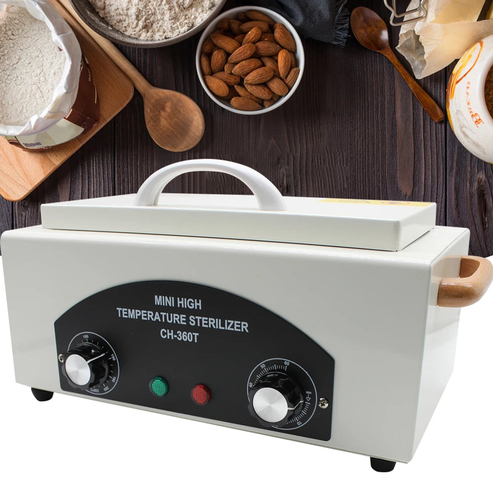 Unit¨¦ de st¨¦rilisation ¨¤ air chaud pour salon de manucure et tatouage, armoire de st¨¦rilisation ¨¤ haute pression avec minuterie, 300W