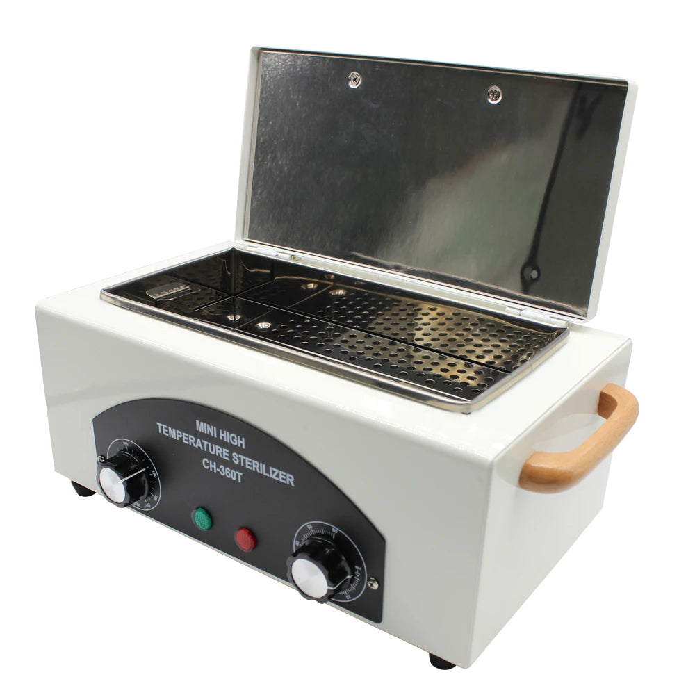 Unit¨¦ de st¨¦rilisation ¨¤ air chaud pour salon de manucure et tatouage, armoire de st¨¦rilisation ¨¤ haute pression avec minuterie, 300W