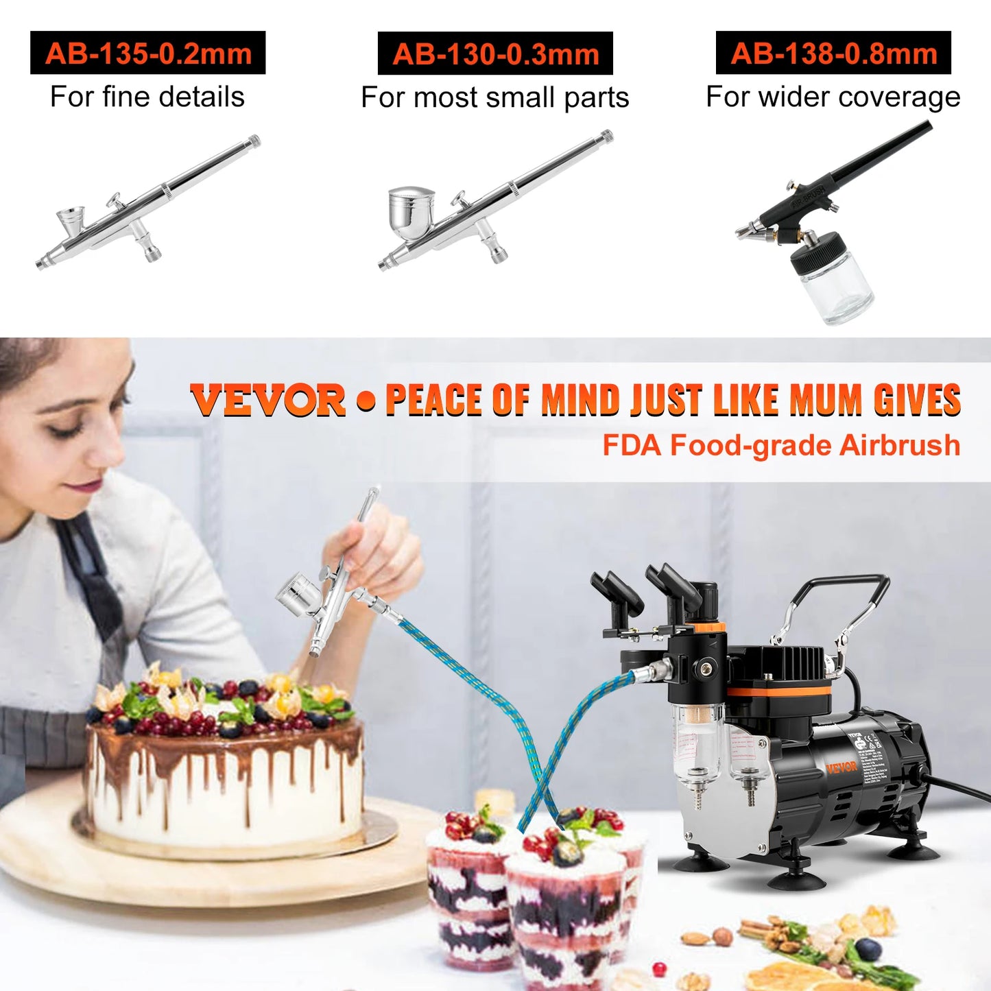 Kit a¨¦rographe pour touristes professionnels, odorpulv¨¦risateur ¨¦lectrique, pinceau ¨¤ air, ensemble de peinture, art des ongles, tatouage, mod¨¨le de maquillage, 120W